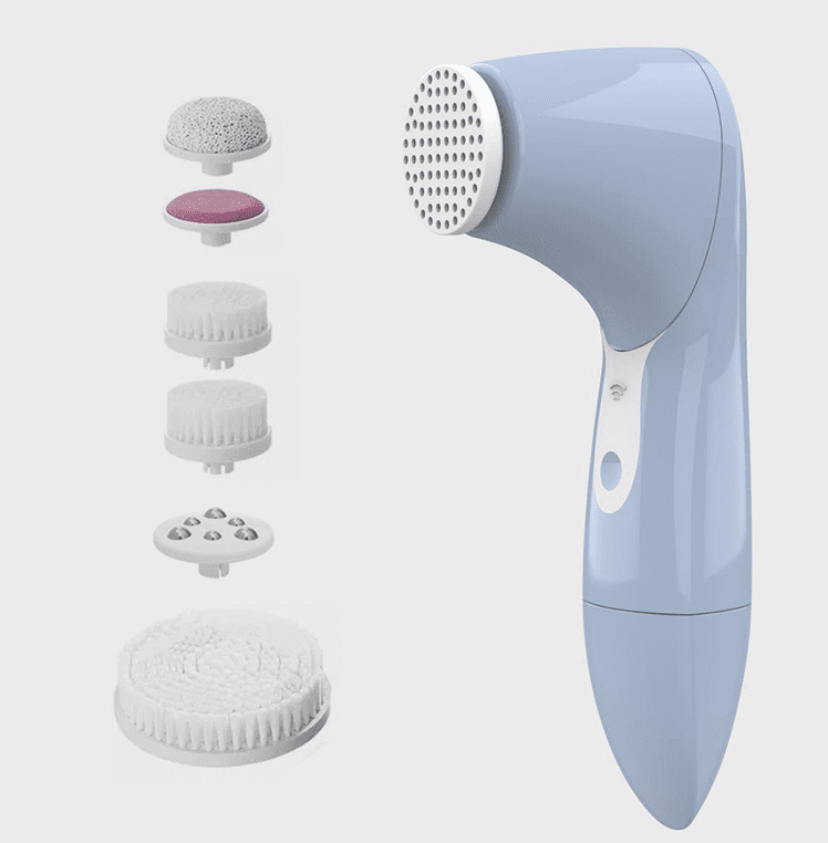 6 In 1 Electric Facial Cleansing Brush