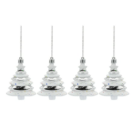 

Christmas Ball Shape Christmas Tree Decoration Props Christmas Pendant Ball Painted Christmas Tree Stained Glass Window Panel birds Clear Beads Garland Popcorn Ornament Resin String