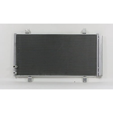 A-C Condenser - Pacific Best Inc For/Fit 4244 13-18 Lexus ES350 With Receiver &