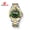 Two-tone case + green dial + two-tone steel strap, variant on Men's Quartz Watch, Business Luxury Men's Watch, Steel Band Waterproof Quartz Watch, Men's Fashion Wristwatch
