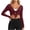 Wine, variant on Staron Women's Short Sleeve Wrap Cardigan Yoga Cover Up Casual Cropped Top with Hood Comfortable Sports Leisure Tops, Navy L
