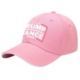 thumbnail image 5 of Vance 2024 Sombrero Bordado Papá Ajustable para Hombres Mujeres () Rojo Rosa, 5 of 5