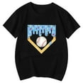 thumbnail image 3 of WOYY Toddler Boys Summer Graphic Tee Baseball Ice-Cream Short Sleeve T Shirt, Sizes 3-13, 3 of 4