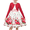 Floral Red Top, variant on Sunny Fashion Girls Dress 2 Piece Set Cropped Knit Cardigan Daily Garden Picnic 4-5 Years