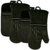Canopy 4-Piece Silicone Grip Oven and Pot Mitt Set
