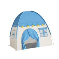 thumbnail image 2 of Tienda de campaña para niños, tipi, juego de simulación, casa de juegos espaciosa y ventilada, castillo para niños de 3, 4, 5 y 6 años, para niños y azul, 2 of 9