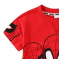 thumbnail image 3 of Marvel Spider-Man Boys French Terry T-Shirt and Shorts (Boys), 2 Piece Set, Sizes 3T-10, 3 of 7