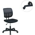 thumbnail image 4 of Cterwk Elegant Office Chair Mesh Desk Chair with Wheels Breathable Material Seat, Black, 4 of 9