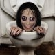 thumbnail image 2 of 1 pieza de máscara de peluca de fantasma de Halloween máscara de fantasma de pelo largo de terror Rai, 2 of 5