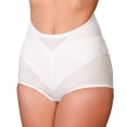thumbnail image 5 of EasyComforts Lower Back Support Briefs, Nylon Material For Smooth Discrete Fit, Abdominal Shapewear Undergarment, White - XL, 5 of 5