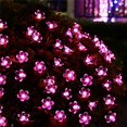 thumbnail image 2 of Guirnalda de luces LED para decoración navideña con forma de flor de cerezo que funciona con pilas, de 3 a 10 m, para fiestas, bodas, habitaciones y decoración del hogar, enchufable, 2 of 5