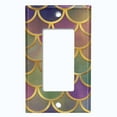 thumbnail image 5 of Metal Light Switch Plate Outlet Cover Mermaid Pastel MER005, 5 of 13