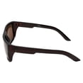 thumbnail image 3 of grinderPUNCH Mens Polarized Lens Flat Top Black Frame Sunglasses, 3 of 5