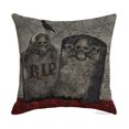 thumbnail image 1 of Toystoory Funda de almohada decorativa, decoración de Halloween, funda de almohada acogedora con patrón de calabaza, funda de cojín cuadrada para sofá, Decoración del hogar dos SXYM42 Toystoory HA060851-02B, 1 of 6