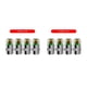 thumbnail image 4 of Speravity 2,0/2,2/2,4 Bar 30/32 PSI de presión de neumáticos tapa de indicador de presión Sensor indicador Kit de herramientas de monitoreo de Núcleo de cobre 2piezas Speravity CBP070017, 4 of 6