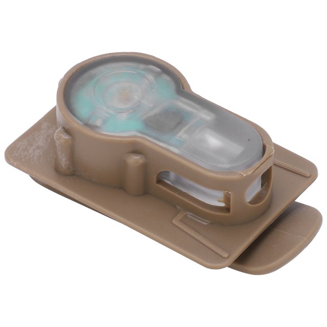 Luz De Clip De Cintura, Lámpara De Clip De Cinturón Portátil Para Exteriores IPX8 Lámpara De Clip De Seguridad Para Abrazadera Lámpara De Señal De Seguridad Para Equipos Al
