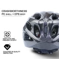 thumbnail image 2 of Cycling Helmet Bicycle Bike Helmet Bicycle Helmet Accessories, 2 of 6