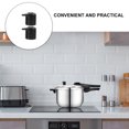 thumbnail image 3 of LOLIPPYY 2Pcs House Pressure Cooker Replacement Valves Practical Black Stainless Steel Kitchen Supplies, 3 of 7