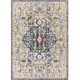 thumbnail image 7 of BoutiqueRugs Keady Traditional Area Rug - Navy, Peach, Gray - 7'10" x 10', 7 of 7