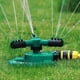 thumbnail image 5 of Aspersor automático para césped, sistema de aspersores rotativos circulares con 3 boquillas de 360 grados para regar plantas, flores y verduras, 5 of 5