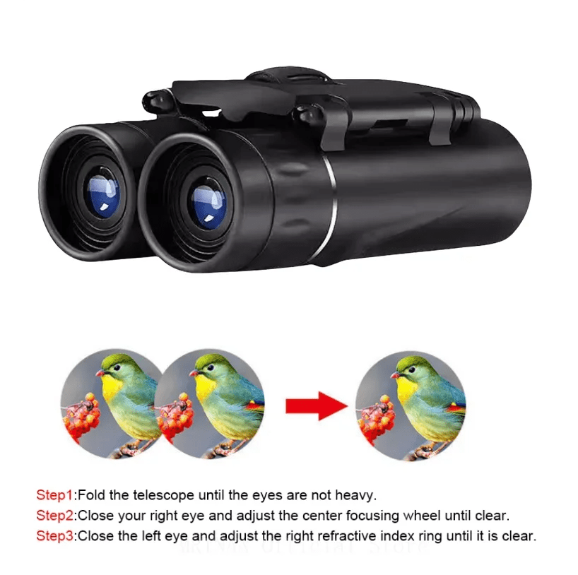 4000x25 Zoom BAK4 HD Telescope Professional Powerful Binoculars Long Range Portable Monocular Optics For Camping Outdoor