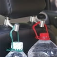 thumbnail image 1 of SHOWERORO Car Seat Back Hanger Aluminum Alloy Hidden Design for Families 1Set, 1 of 8