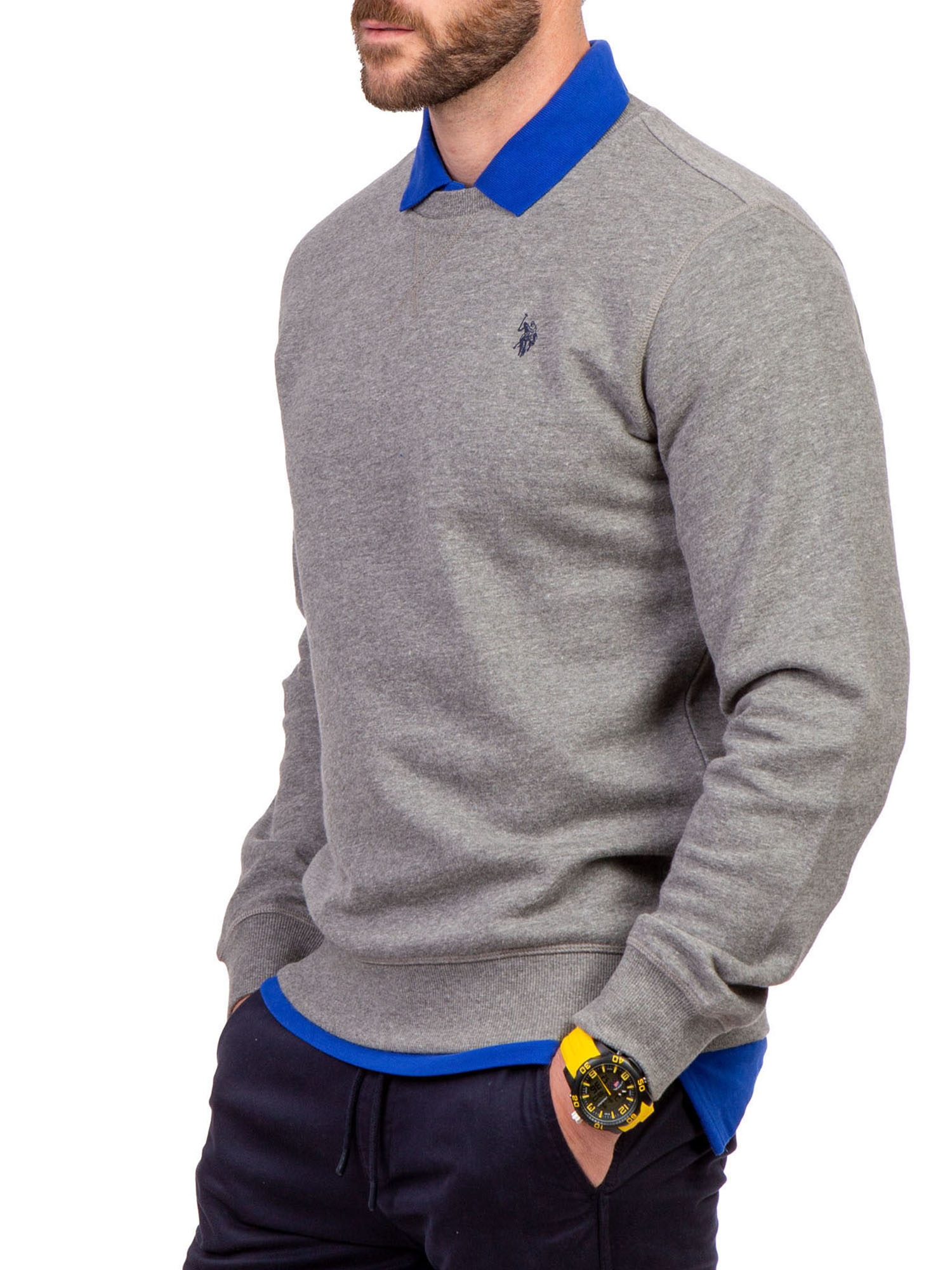 U.S. Polo Assn. Men's Knit Sweater Shirt - image 4 of 4