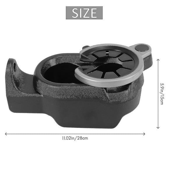 Drink Holder Cup Holder Automotive Compatible with Smart Fortwo 451 A4518100370 -Bomveson