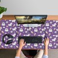 thumbnail image 4 of Long Mouse Pads for Desk,Cartoon Unicorn Rainbow Cloud Ice Cream Planet Desk Mats on Top Of Desks, Desk Mouse Pad Extra Large with 3mm Non-Slip Base and Stitched Edge for Gaming,Work,Home 47.3"x23.6", 4 of 5