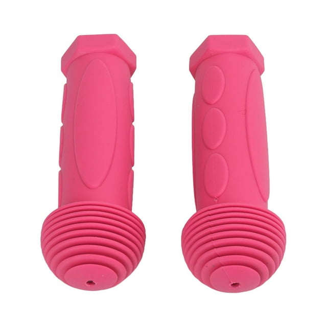 Mini Kids Bike Handlebar Grips, Low Temperature Resistant High Strength Plastic Handlebar Grips For Children Balance Bicycle Blue,Pink