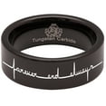 thumbnail image 5 of Forever and Always Tungsten Carbide Ring, 5 of 9