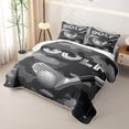thumbnail image 3 of Erosebridal Golf Club Twin Quilt Set,Rustic Camo Print Twin Coverlet Set For Boys,2 Pieces, 3 of 7