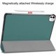 thumbnail image 4 of Funda Protectora de Cuero PU para iPad Pro 11" M4 2024 (5.ª Gen) con Soporte Magnético, Verde, 4 of 7