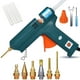 thumbnail image 1 of Pistola de pegamento caliente BOSWELL de tamaño completo de 150 W con 6 boquillas de cobre, 1 of 9