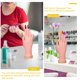 thumbnail image 5 of 1 paquete de práctica de arte de uñas, herramienta de entrenamiento para entrenamiento, maniquí falso móvil Flexible, herramienta de manicura para manos derechas JM, 5 of 5
