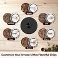 thumbnail image 6 of Govvep Premium Whiskey Smoker Kit with 6 Wood Chips, Smoke Cocktails, Whiskey, Old Fashioned & More, Great Gift for Men, No Butane, 6 of 8