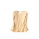 thumbnail image 1 of Qarigey Ropa interior Camiseta Mujer Cálido Grueso Algodón A prueba de viento Ropa interior sin rastro Ropa cómoda Manga larga Invierno Prendas para la parte del cuerpo Tez,Tez XL XL Qarigey AP013131-19, 1 of 6