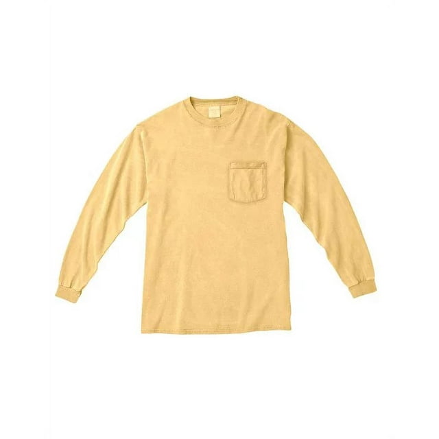 Comfort Colors T-Shirt à Manches Longues pour Adulte avec Poche