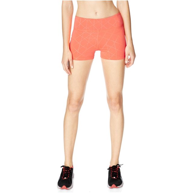 Aeropostale Womens Patterned Volleyball Athletic Workout Shorts, Naranja, X-Small Aeropostale Ejercicio