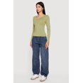 thumbnail image 4 of Women's Long Sleeve Scoop Neck Tee, 4 of 5