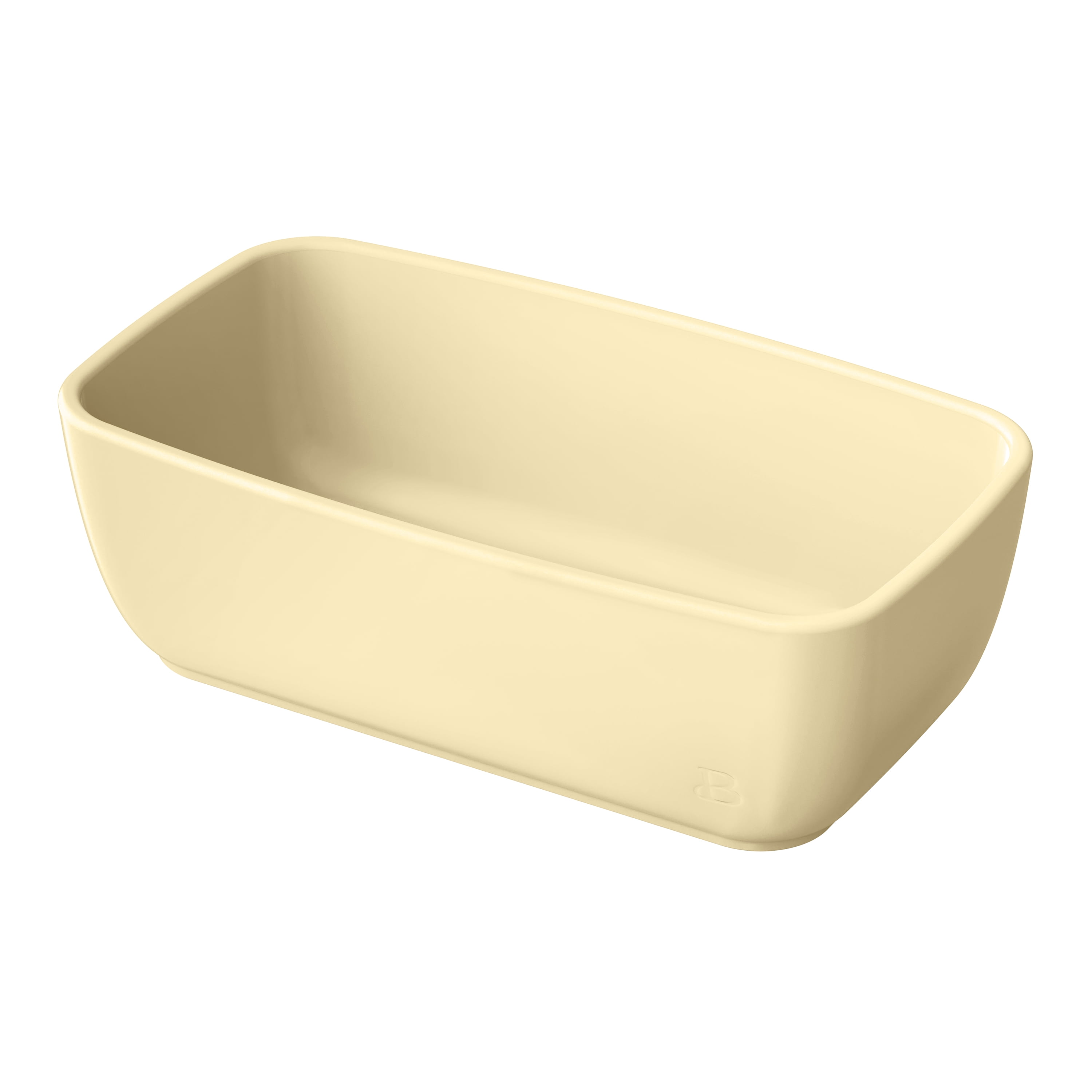 Beautiful 8.75”x 4.75” Stoneware Loaf Pan, Buttercream by Drew Barrymore