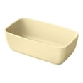thumbnail image 3 of Beautiful 8.75”x 4.75” Stoneware Loaf Pan, Buttercream by Drew Barrymore, 3 of 7