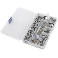 thumbnail image 4 of 150 Pcs/set Stainless Steel Snap Button Boat Sailcloth Canvas Snap Fastener Socket Screw Kit with Setting Tool, 4 of 9