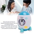 thumbnail image 4 of Spaceship Piggy Bank, Purple Light Banknote Detection Coin Saving Box Learning Money Skills With Password For Festival For Child, 4 of 8