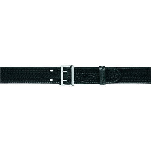 875 Sam Browne Style Stitched Edge 2.2 Nickel Buckle Plain 44 Waist