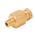 thumbnail image 2 of Brass Pipe Fitting Connector, Pipe Connection Adapter Thread Pipe Nipple Durable Reliable  For Oil Lubrication System PD606, 2 of 8