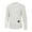 White, variant on Men Blouses Scrub Jacket 1970's Workout Clothes Tan Loose Shirts Men Lady Tunic Top Trumpet Sleeve Shirts Holiday Tee Mens plus Shirt Tee Body Fit Tops for with Sleeves Crew Neck Khaki M