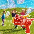 thumbnail image 1 of New Flagship Bubble Machine Children's Handheld Electric Light Blowing Bubble Machine Indispensable For Outdoor Play!（50ml）, 1 of 1