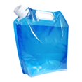 thumbnail image 4 of 1 botella de agua plegable de 5 litros, contenedor de agua, contenedor de agua potable reutilizable para acampar, deportes, senderismo, picnic, barbacoa, coche al aire libre, 4 of 5