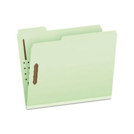 UPC: 0078787171817 | Heavy-Duty Pressboard Folders w/ Embossed Fasteners Letter Size  Green  25/Box